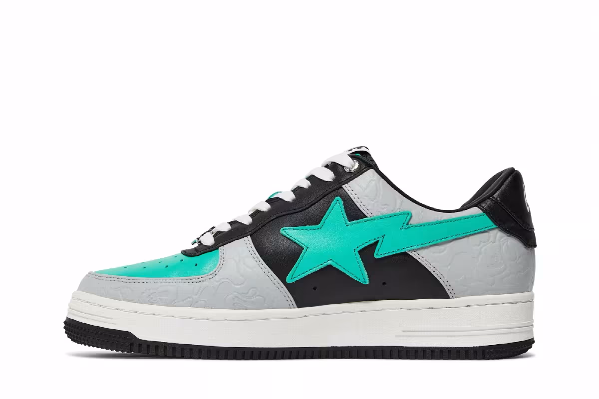 Bapesta Low M2 Green, view 4