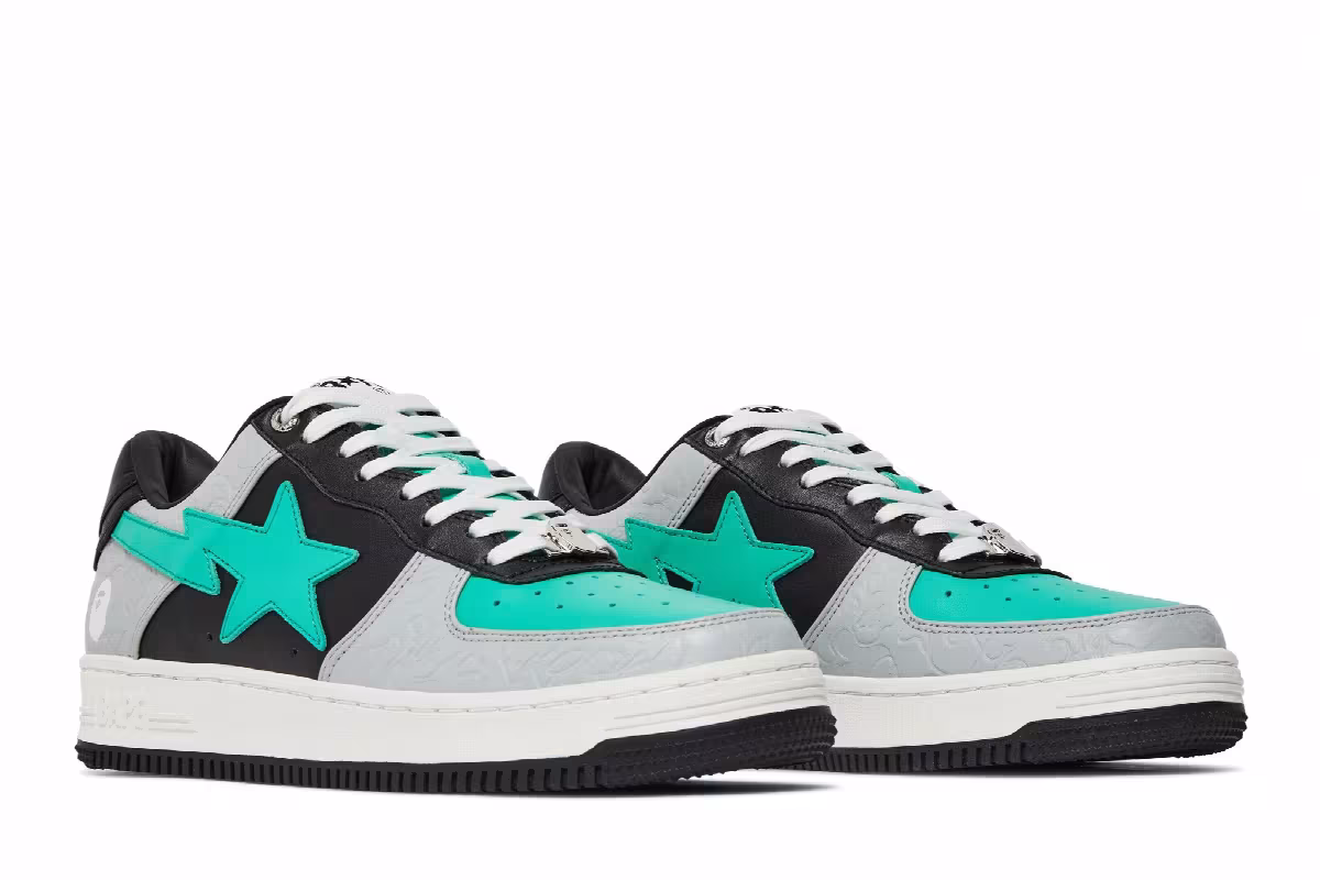 Bapesta Low M2 Green, view 9