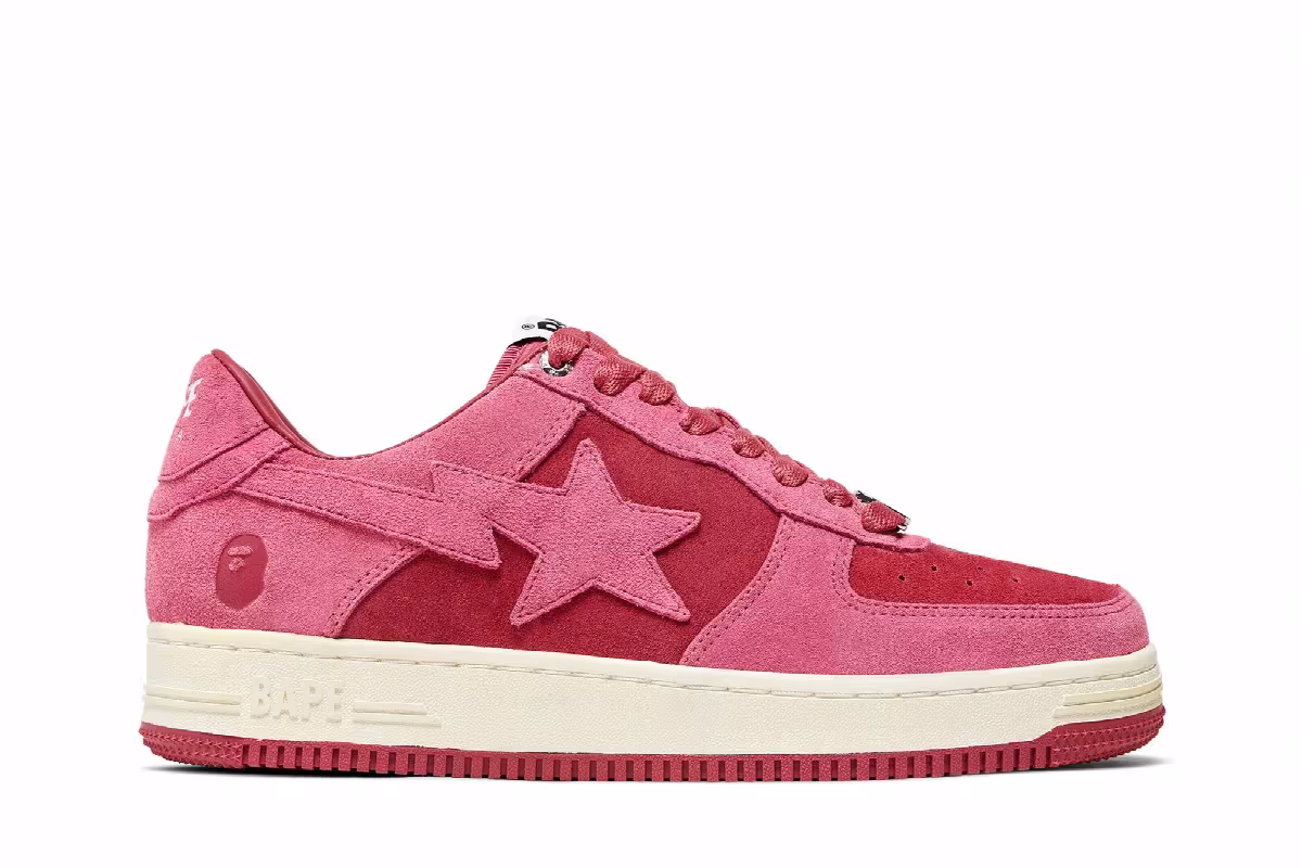 Bapesta Low M1 Pink, view 2