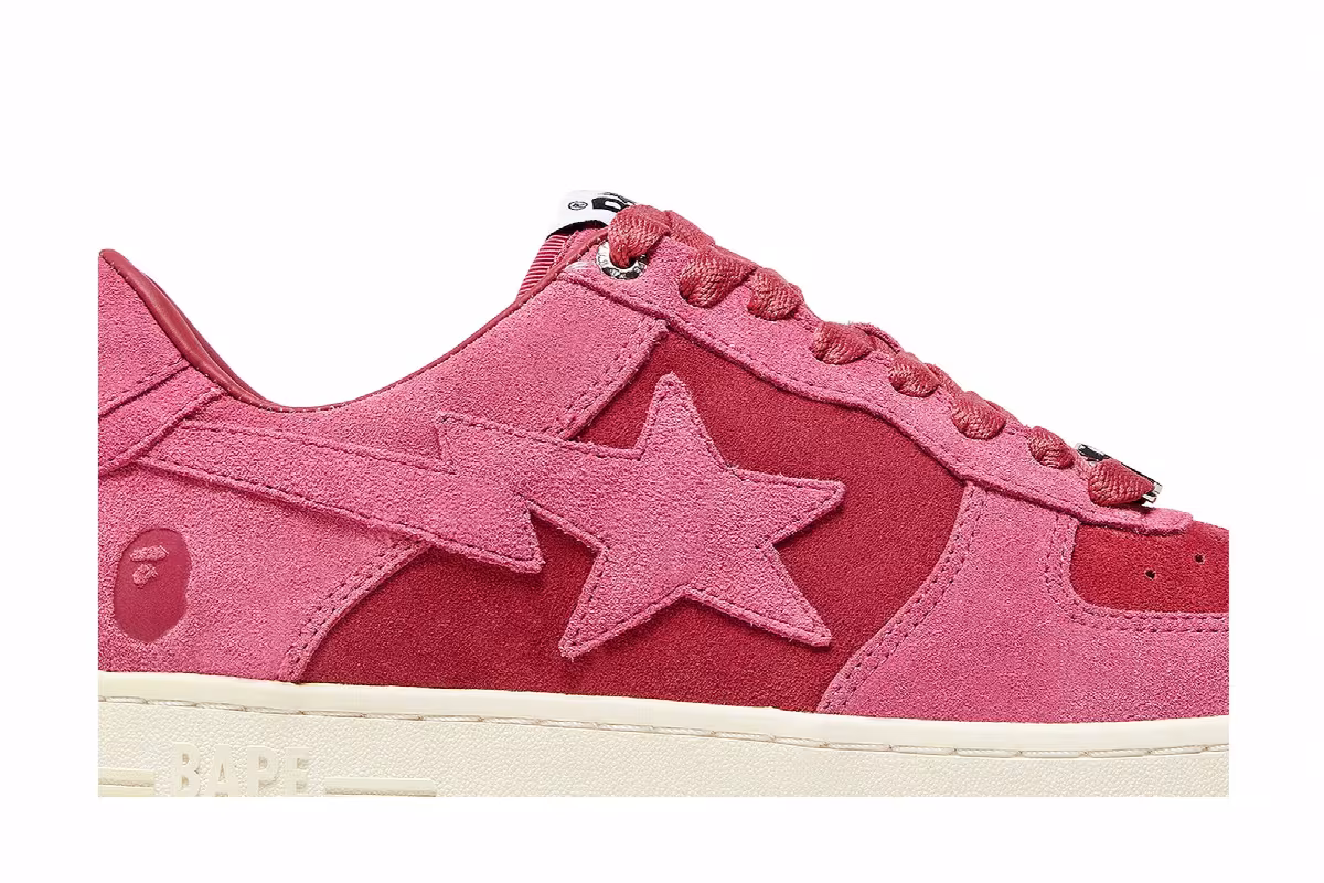 Bapesta Low M1 Pink, view 3