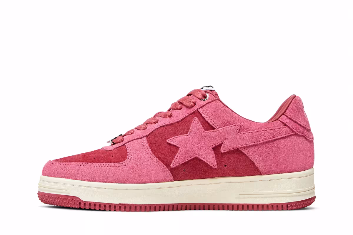 Bapesta Low M1 Pink, view 4