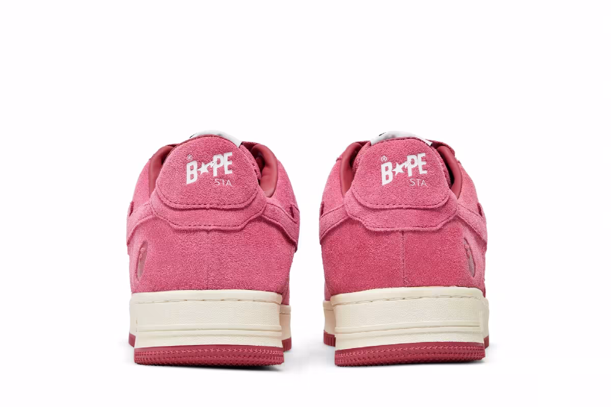 Bapesta Low M1 Pink, view 7
