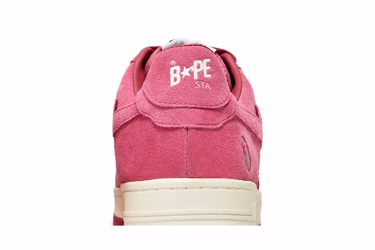 Bapesta Low M1 Pink, view 8