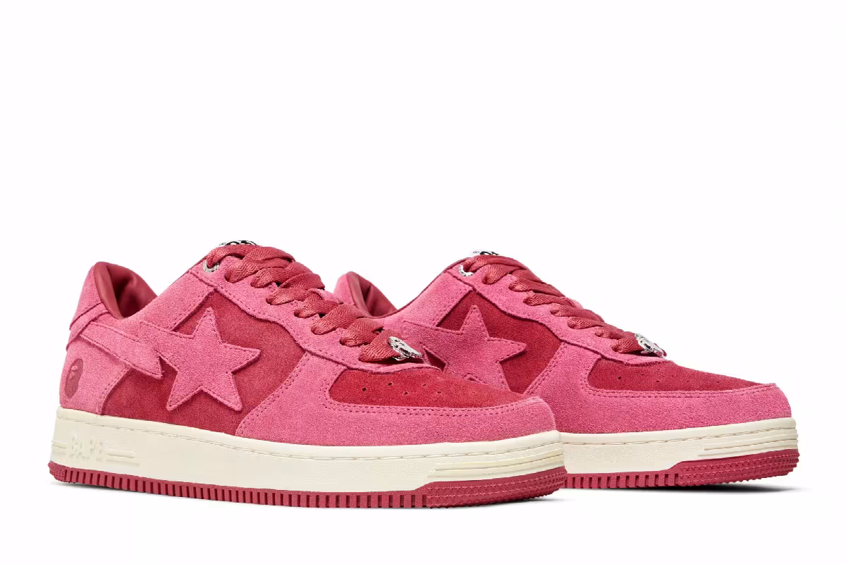 Bapesta Low M1 Pink, view 9