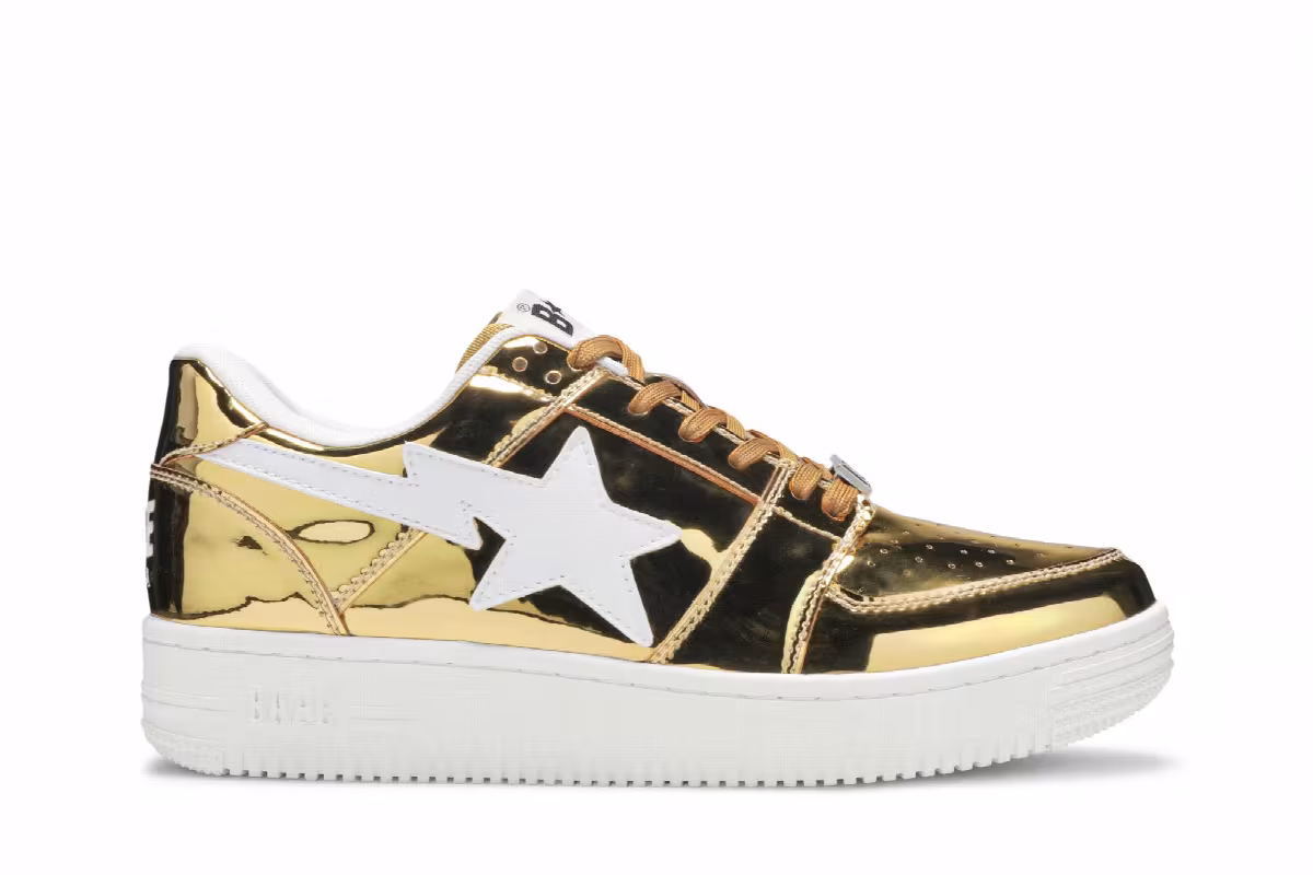 Bapesta Low Gold Foil, view 2