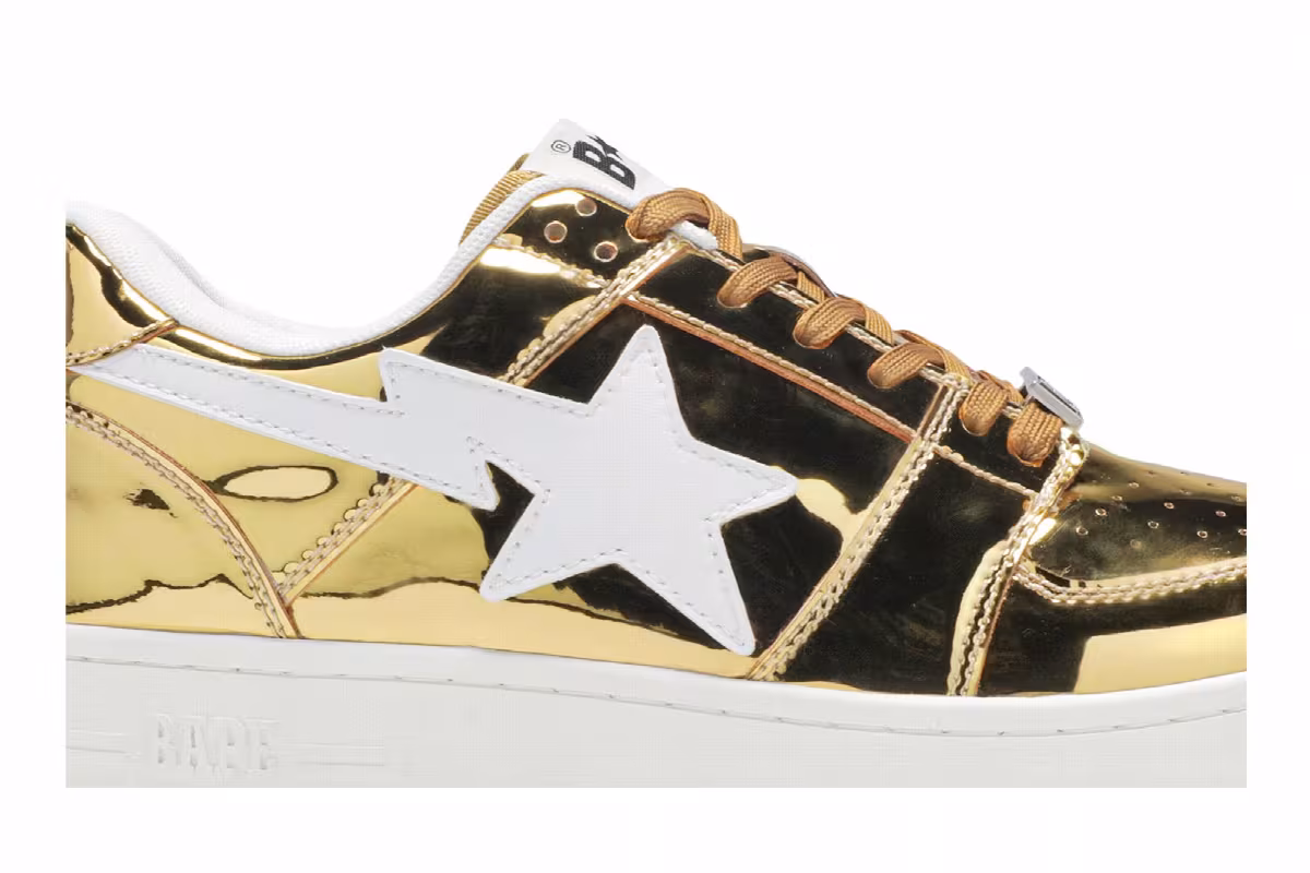 Bapesta Low Gold Foil, view 3