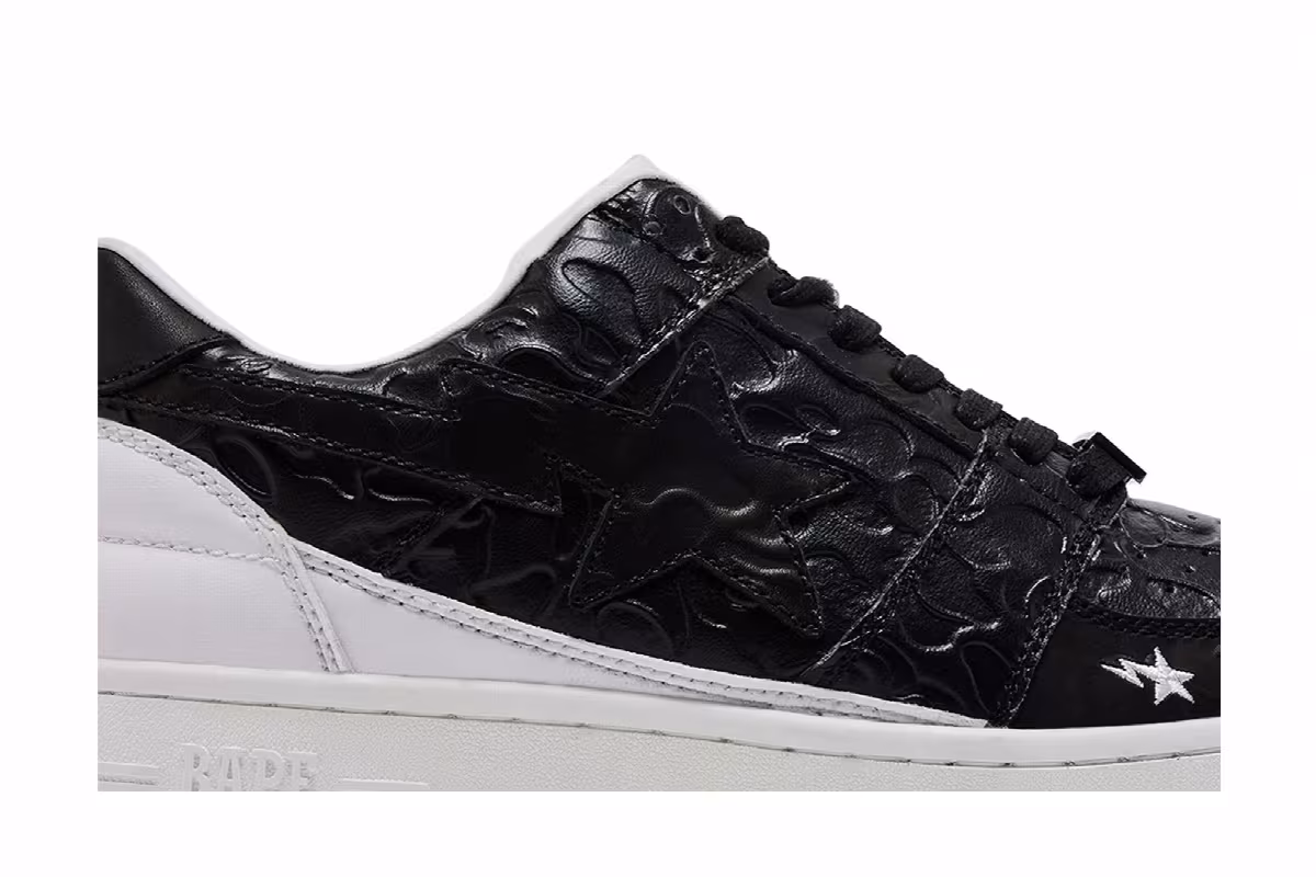 Future x Bapesta Low M1 Black, view 3