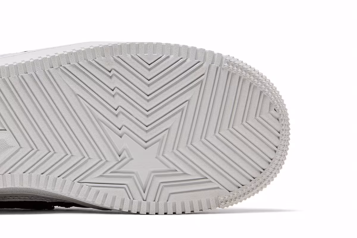 Future x Bapesta Low M1 Black, view 6