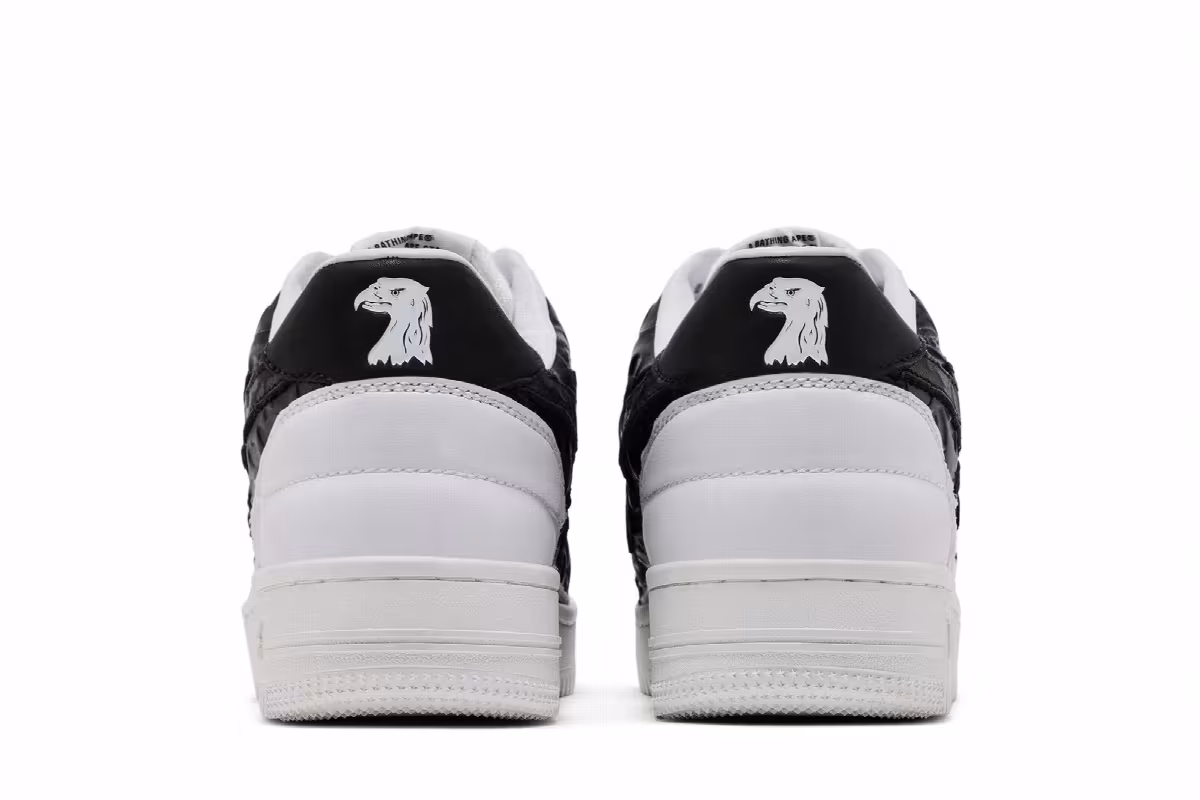 Future x Bapesta Low M1 Black, view 7