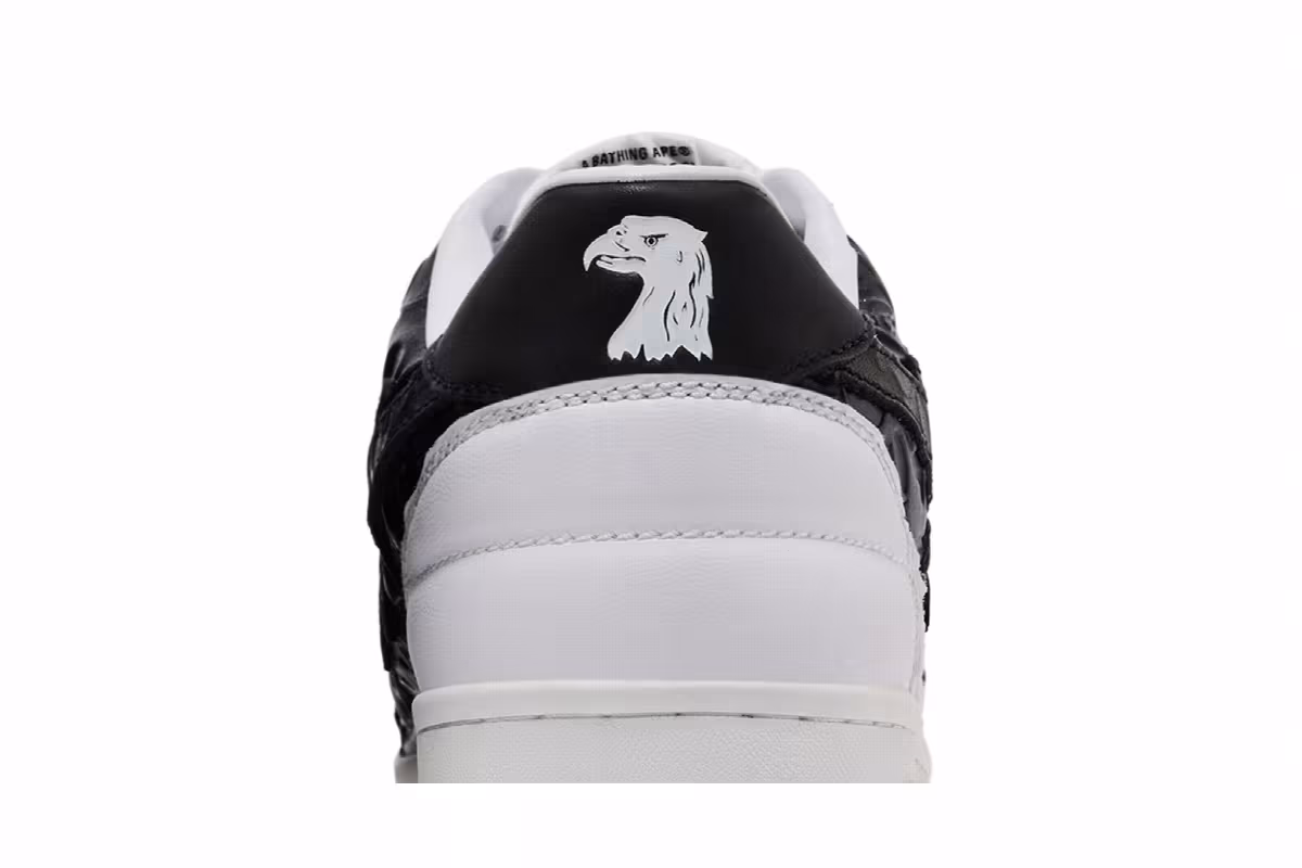 Future x Bapesta Low M1 Black, view 8