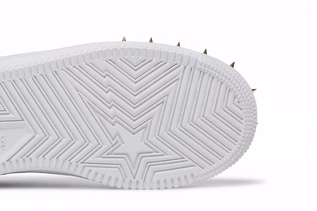 Bapesta Studded White, view 6