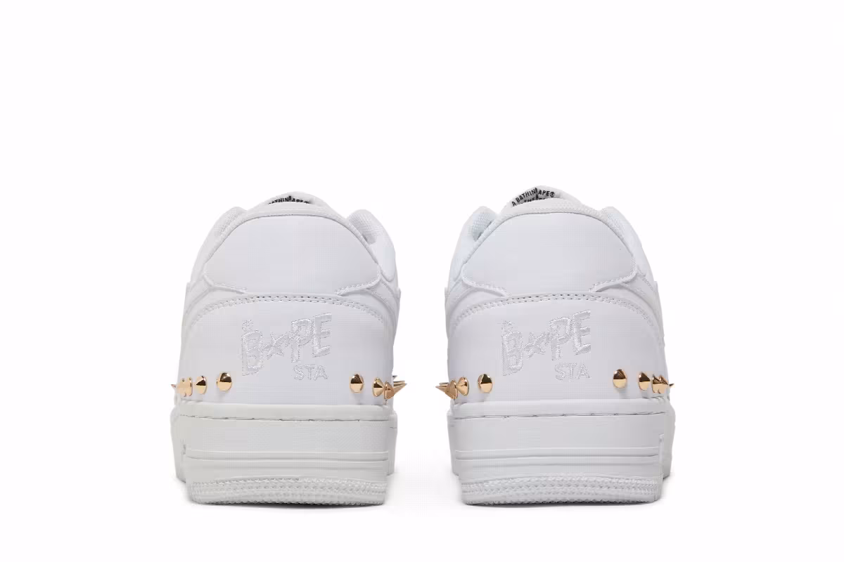 Bapesta Studded White, view 7