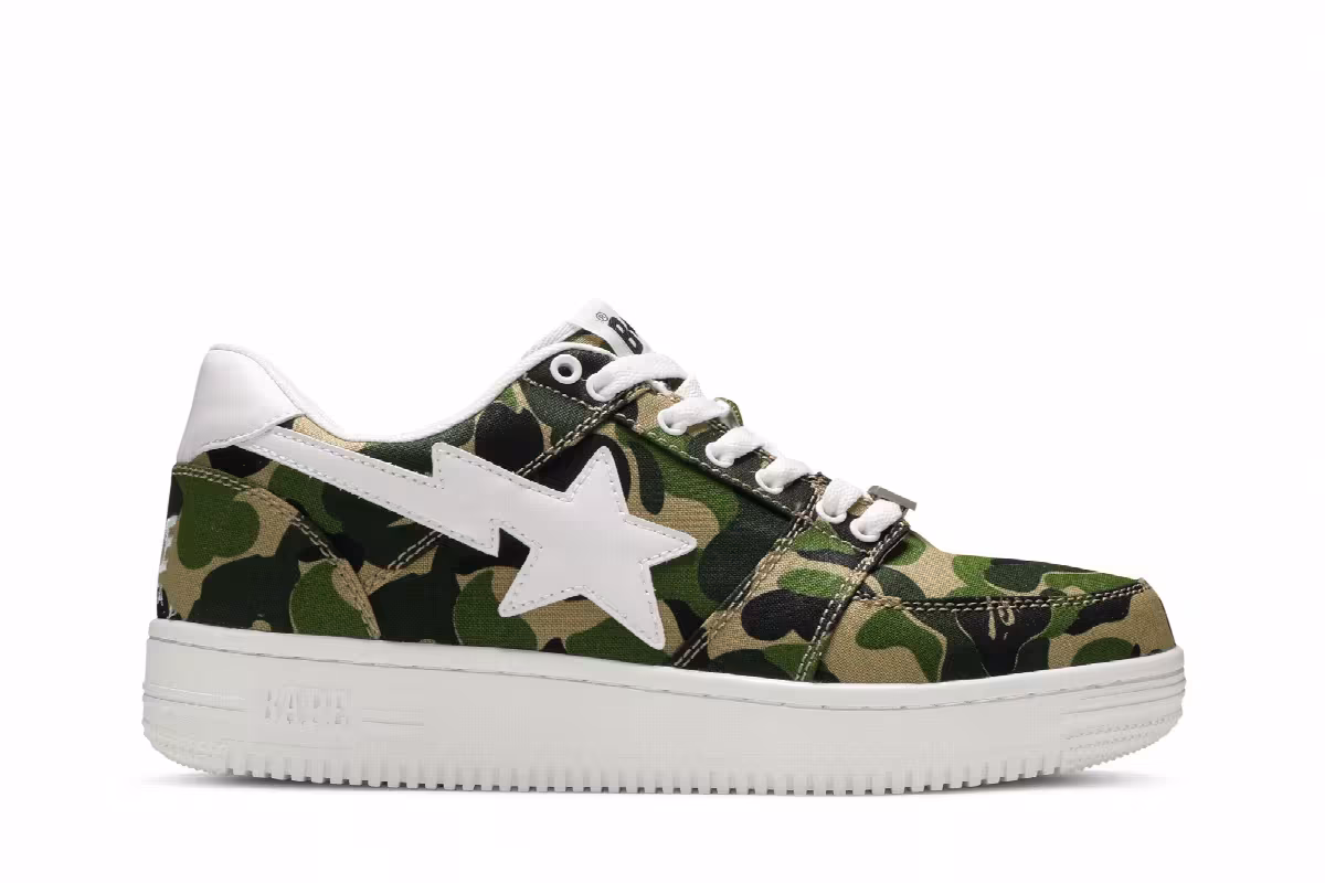 Bapesta Low ABC Camo, view 2