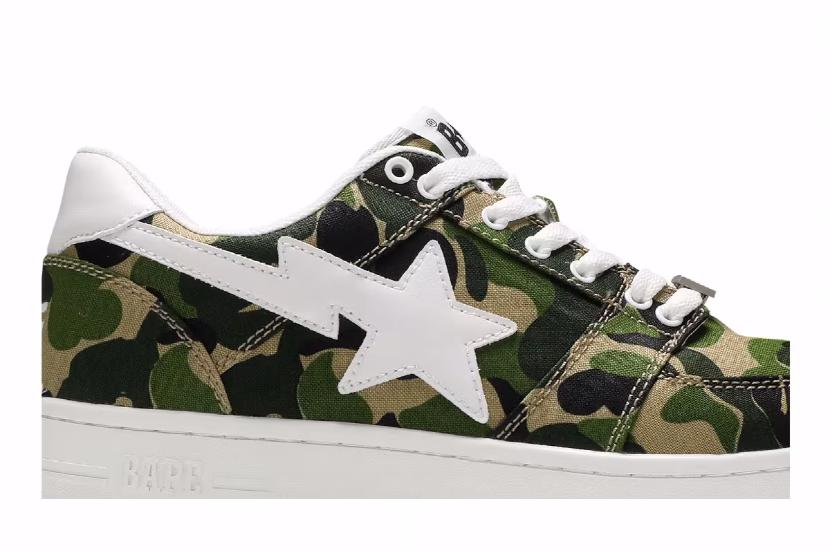 Bapesta Low ABC Camo, view 3