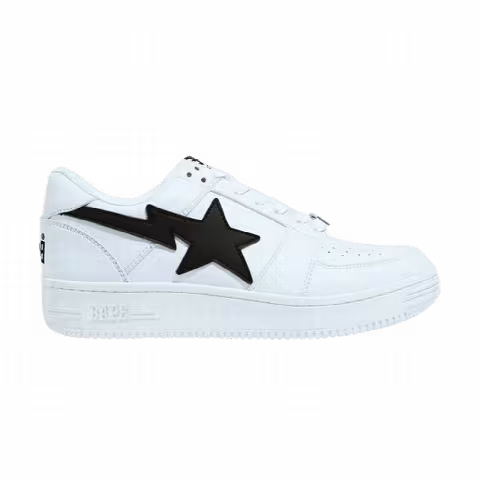 Bapesta M1 Low 'White Black'