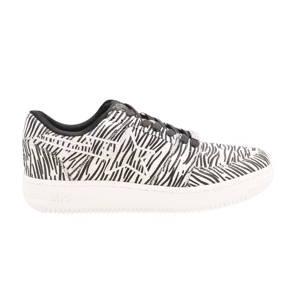 Bapesta Low M2 20th Anniversary Pack - Zebra