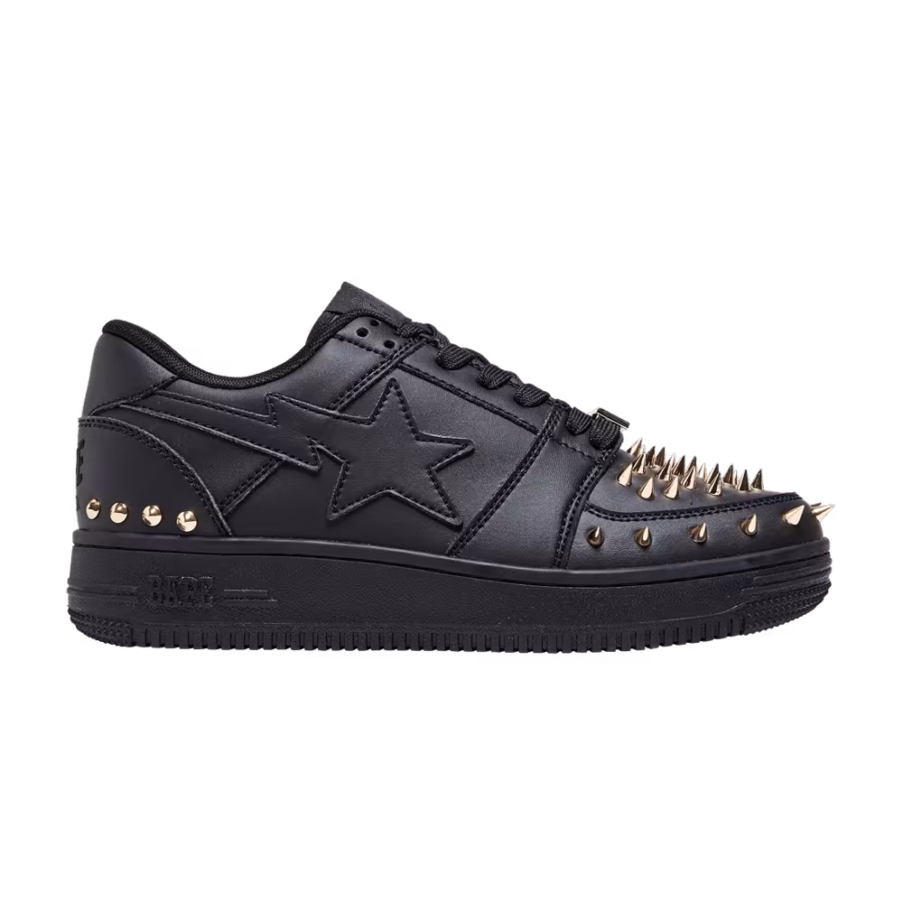 Bapesta Studded Black