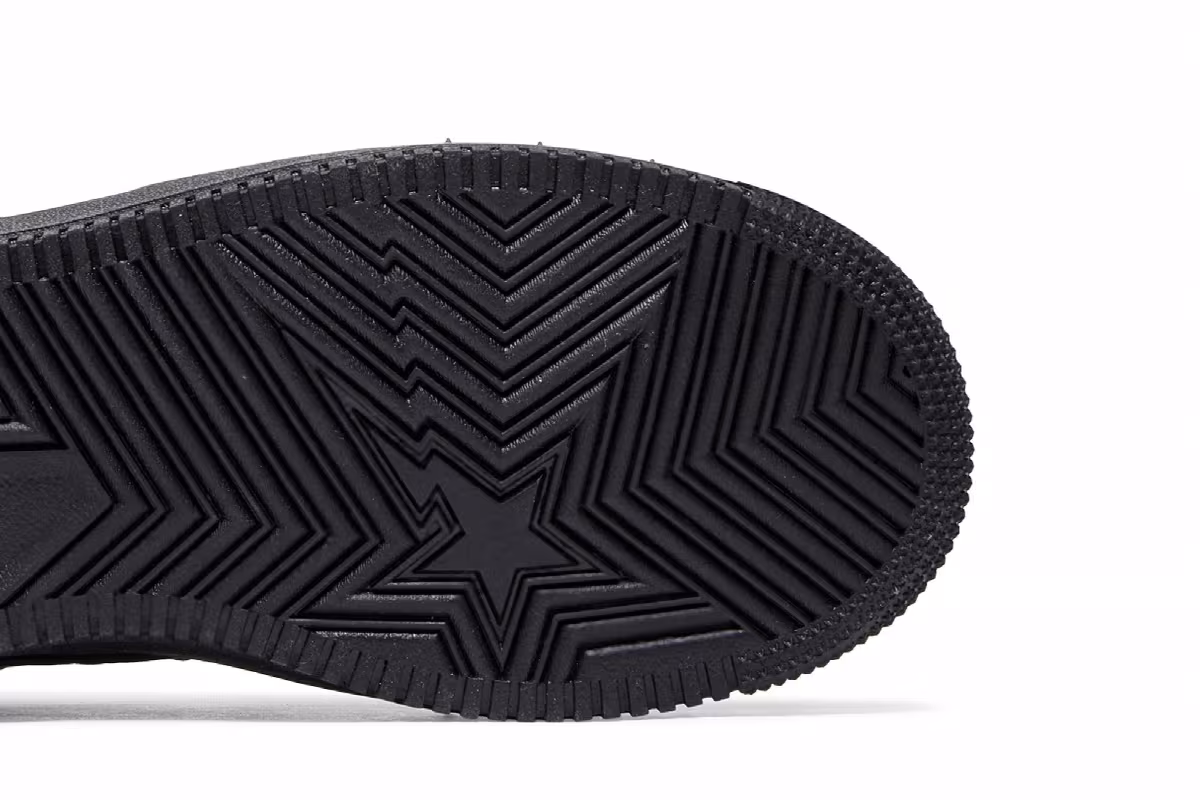 Bapesta Studded Black, view 6