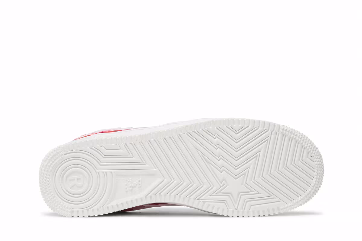 Bapesta Low ABC Camo - Pink, view 5