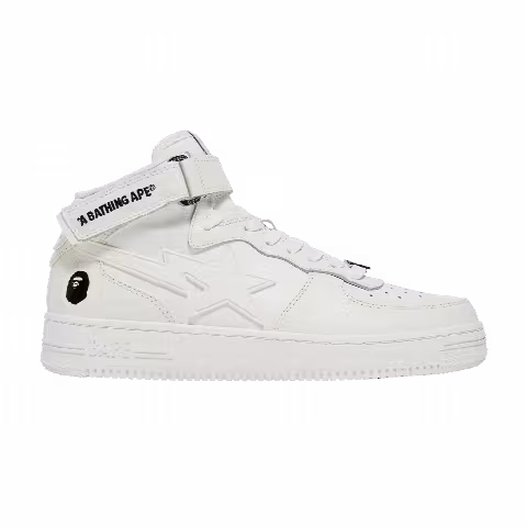 Bapesta Mid 'White'