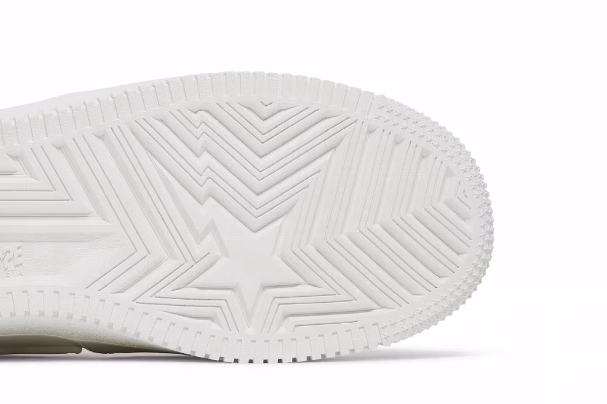 Bapesta Mid White, view 6