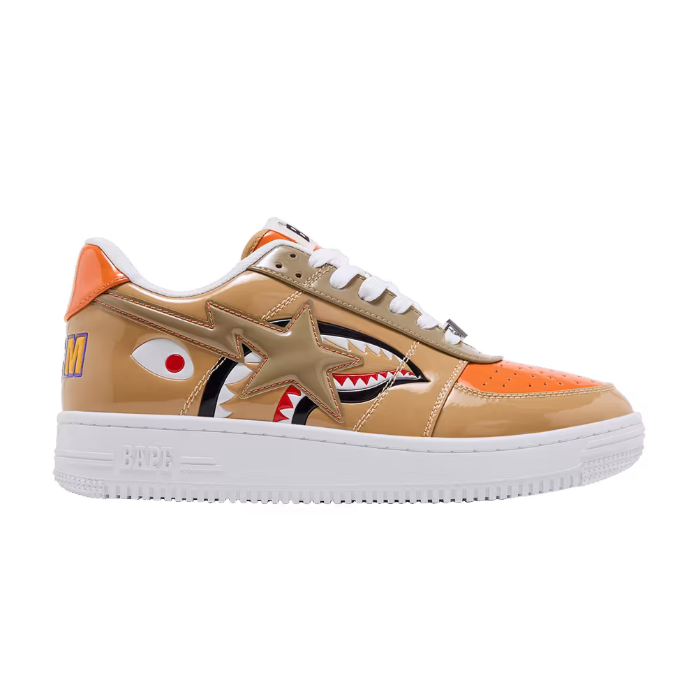 Bapesta Low M1 Mad Shark - Beige