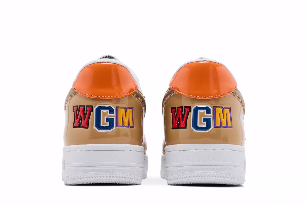 Bapesta Low M1 Mad Shark - Beige, view 7