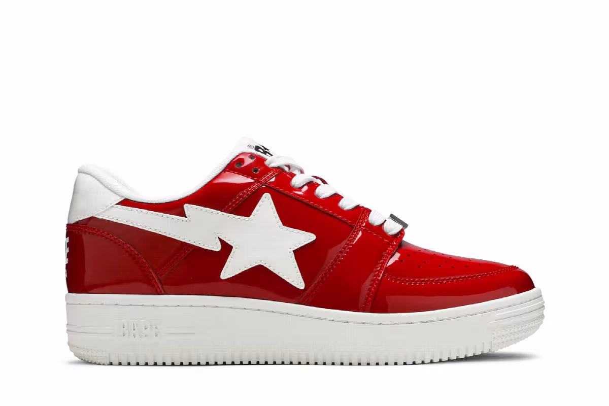 Bapesta Low M2 Red, view 2