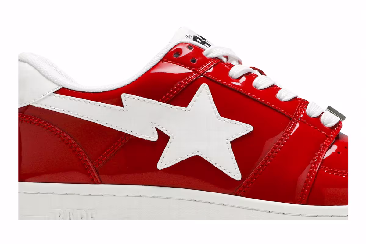 Bapesta Low M2 Red, view 3