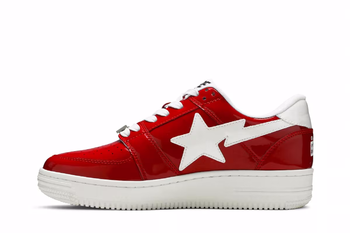 Bapesta Low M2 Red, view 4