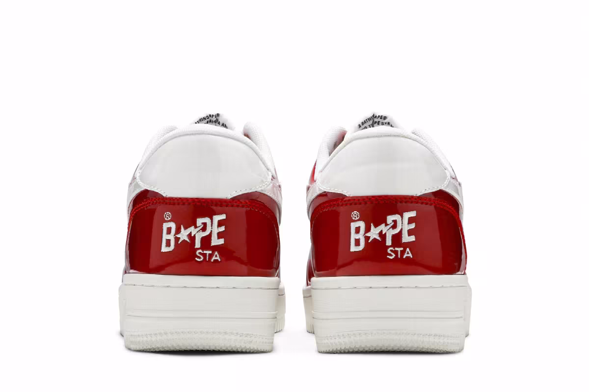 Bapesta Low M2 Red, view 7