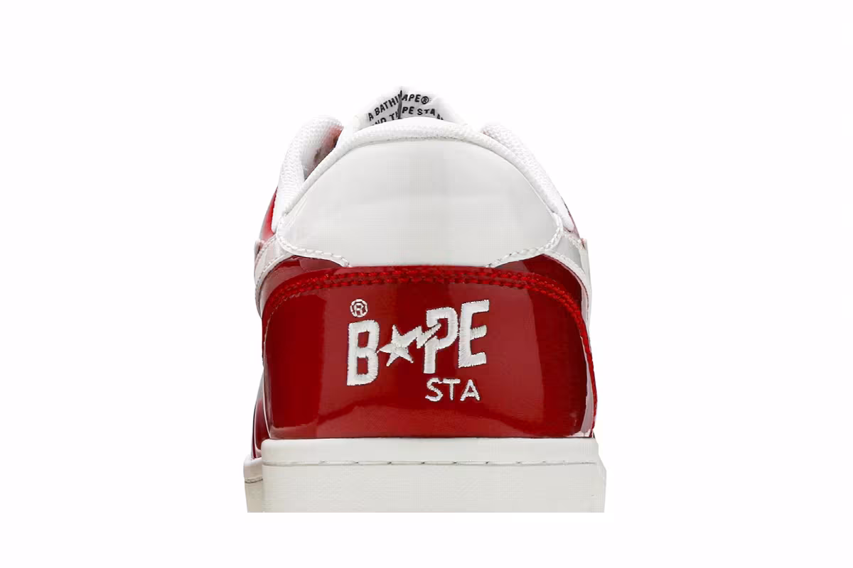 Bapesta Low M2 Red, view 8