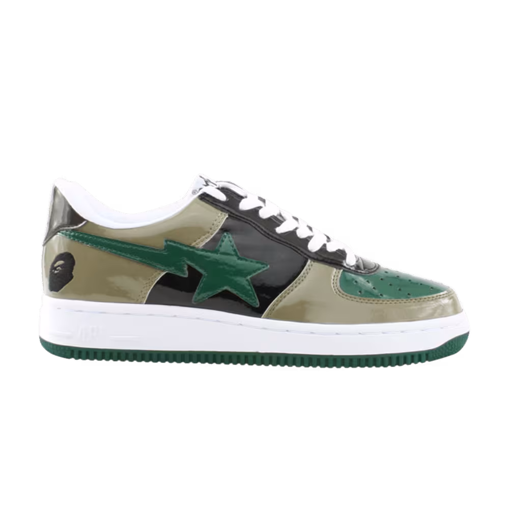 Bapesta FS-001 Low Olive Green