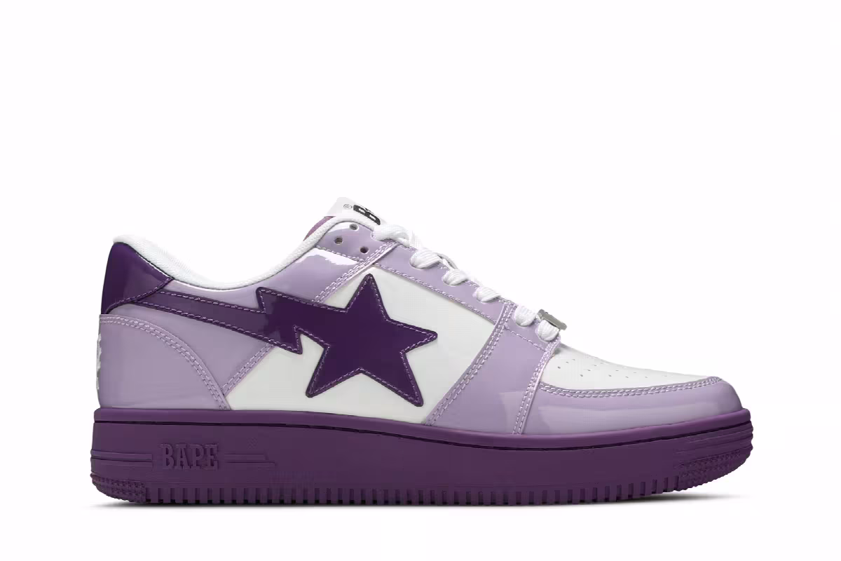 Bapesta Low M2 20th Anniversary - Purple, view 2