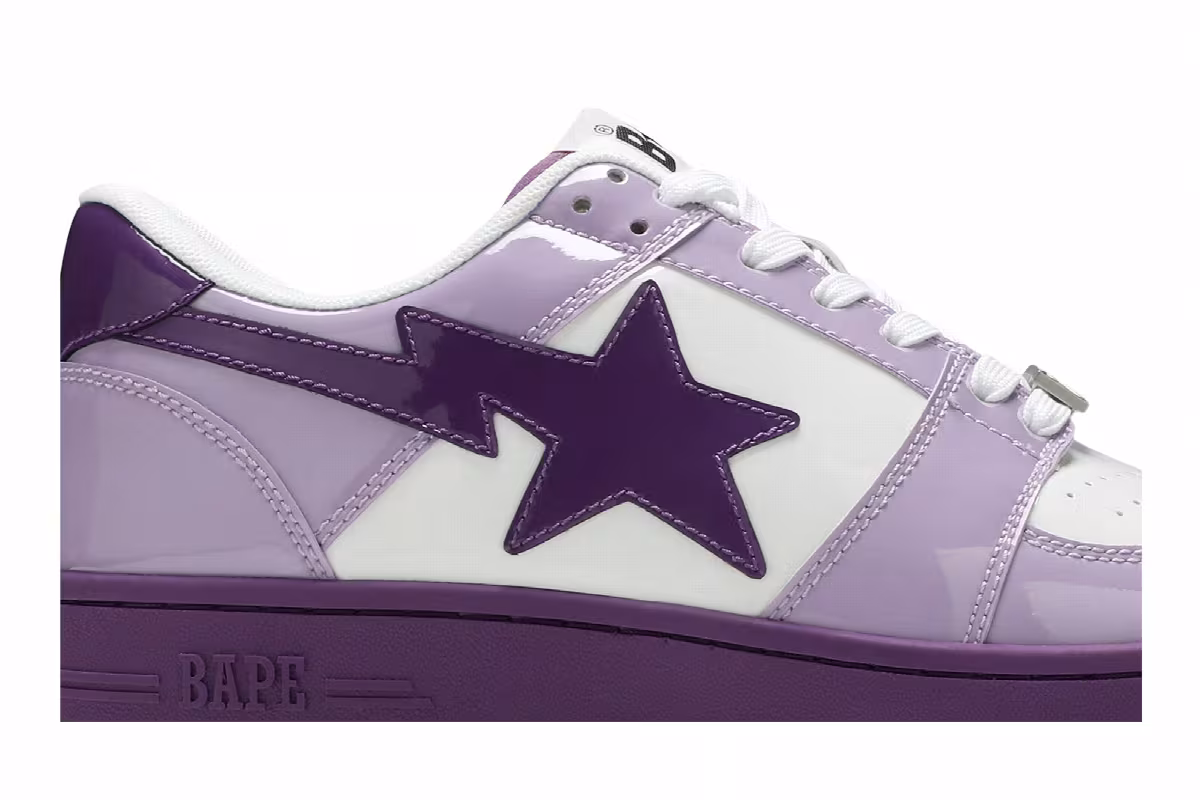 Bapesta Low M2 20th Anniversary - Purple, view 3