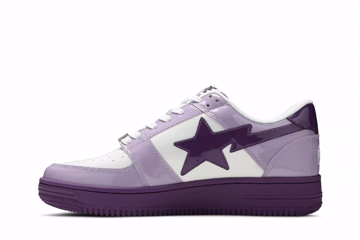 Bapesta Low M2 20th Anniversary - Purple, view 4