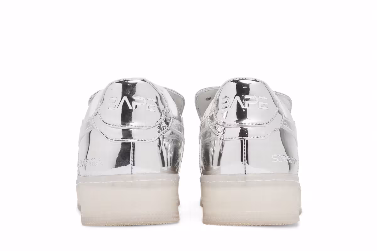 Hajime Sorayama x Bapesta Silver, view 7