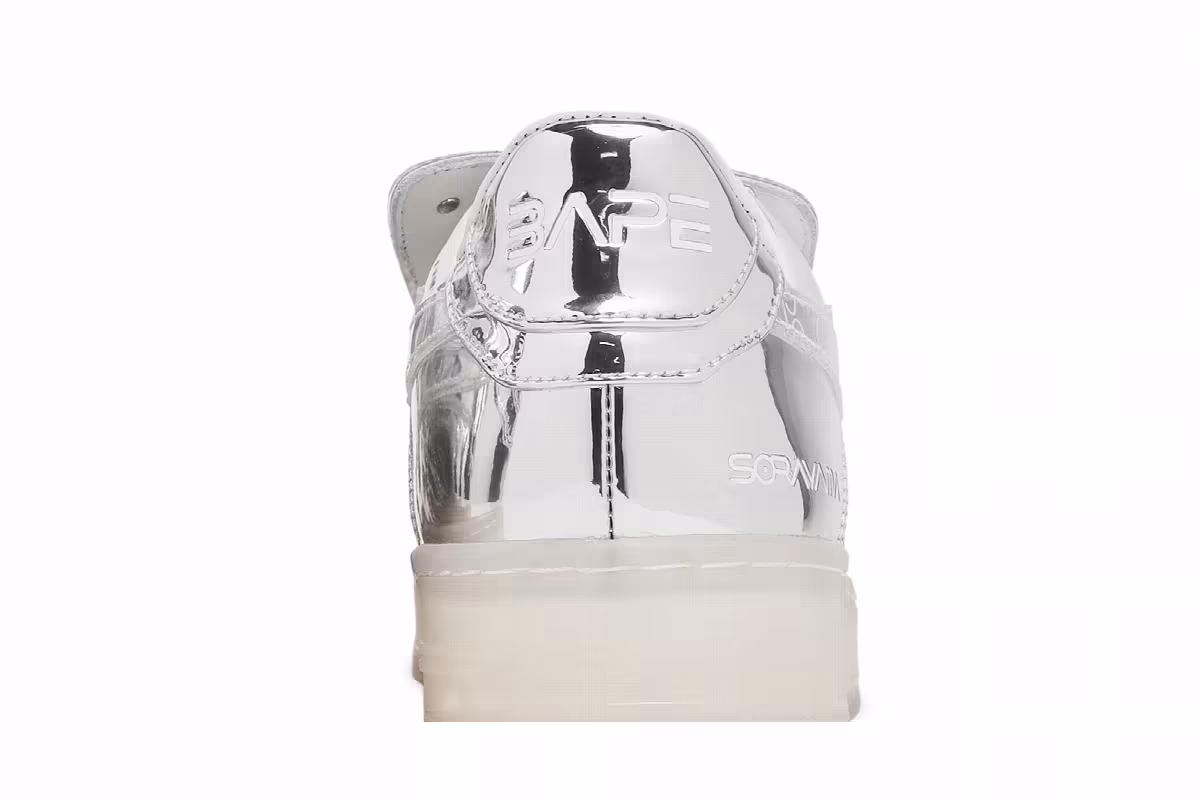 Hajime Sorayama x Bapesta Silver, view 8