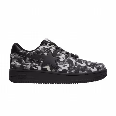 Comme des Garçons x Bapesta Low 'Black Camo'