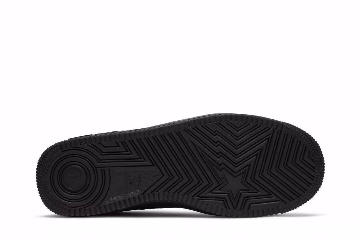 Comme des Garçons x Bapesta Low Black Camo, view 5