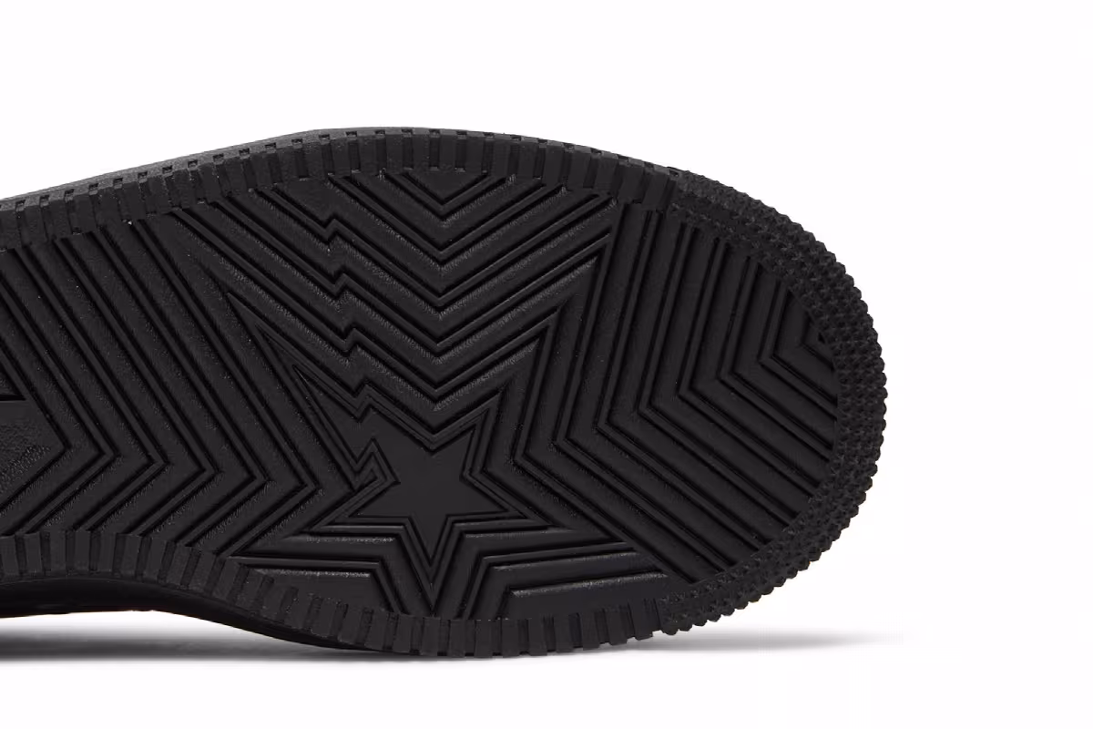 Comme des Garçons x Bapesta Low Black Camo, view 6