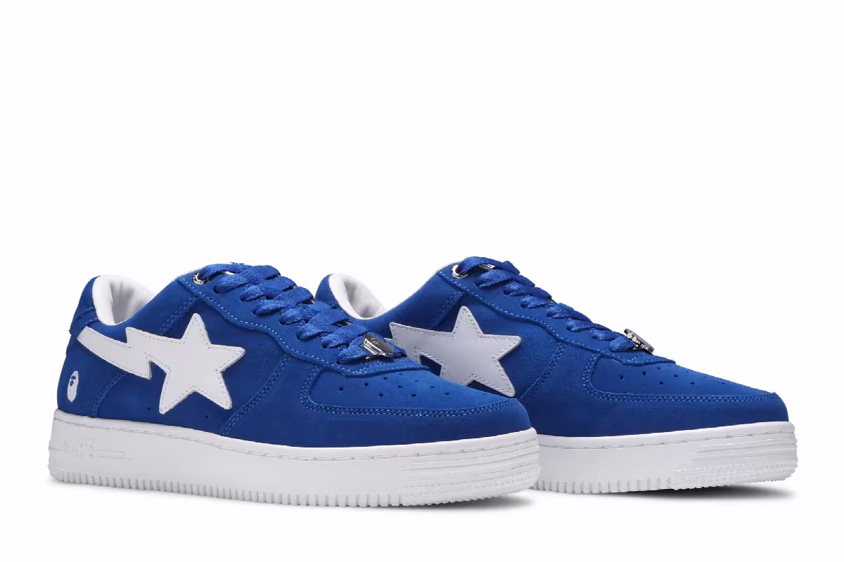 Bapesta Suede Pack - Blue, view 9