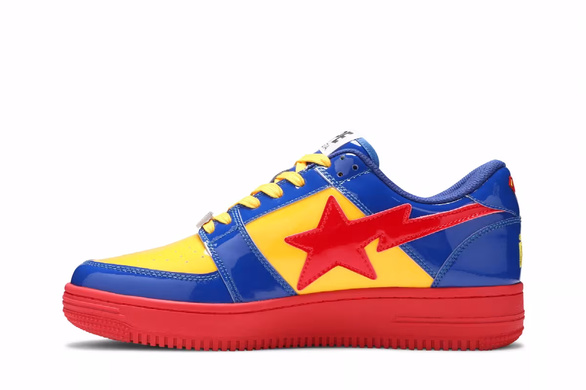 DC Comics x Bapesta Low M1 Superman, view 4
