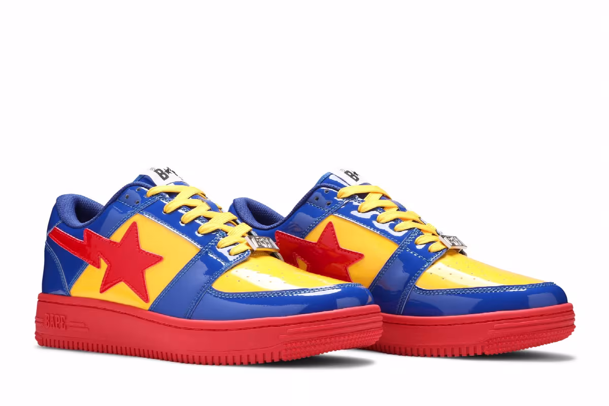 DC Comics x Bapesta Low M1 Superman, view 9