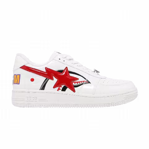 Bapesta Low M2 'Shark Face - White'