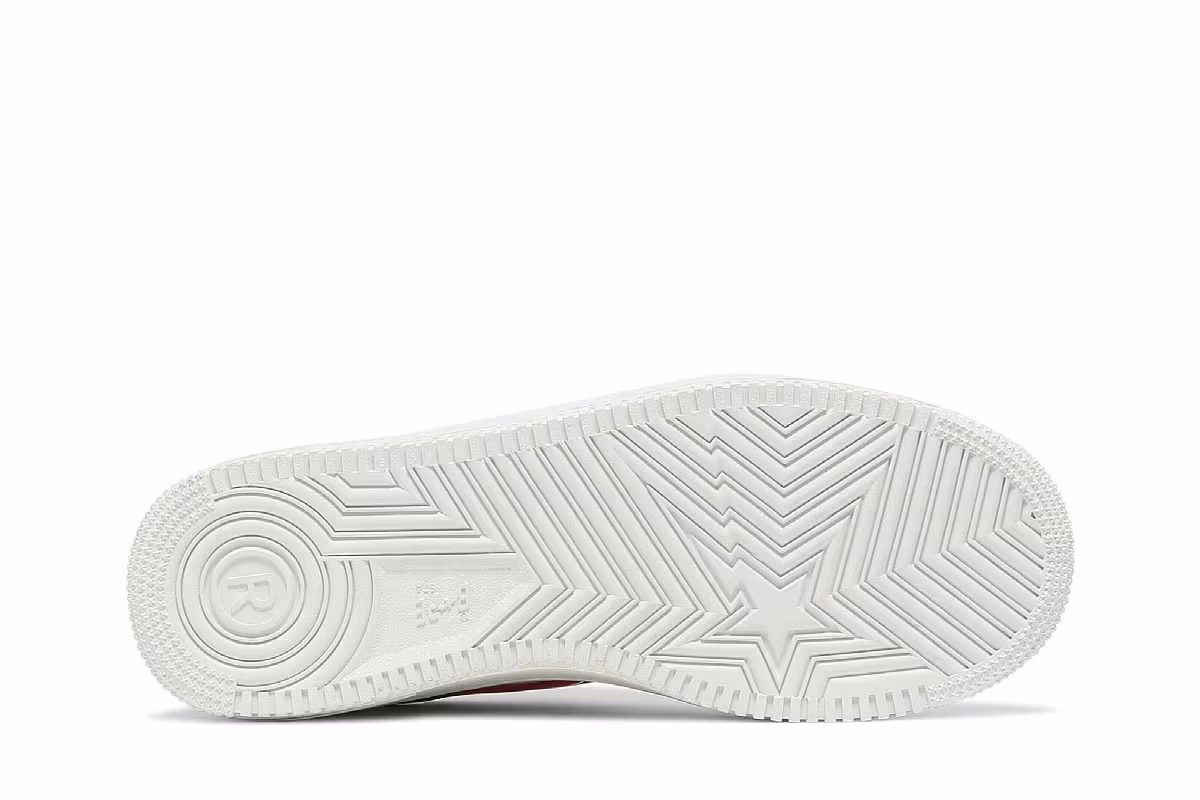 Bapesta Low M2 Shark Face - White, view 5