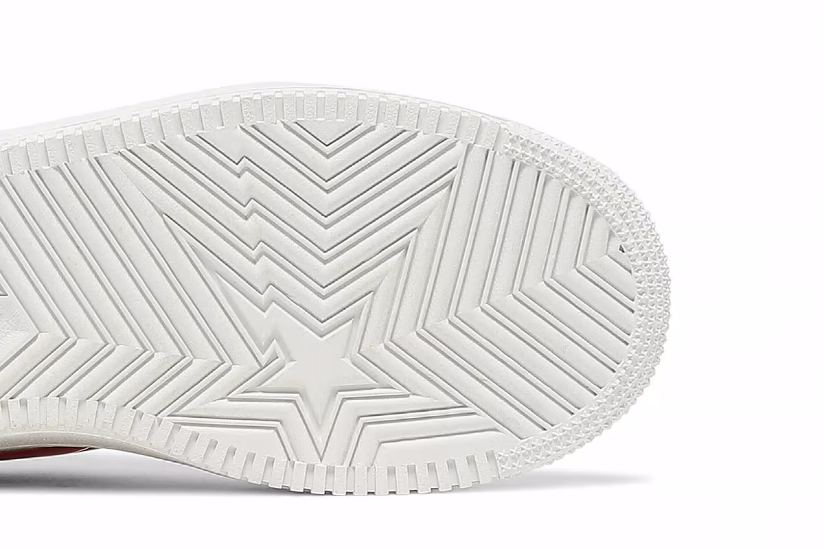Bapesta Low M2 Shark Face - White, view 6