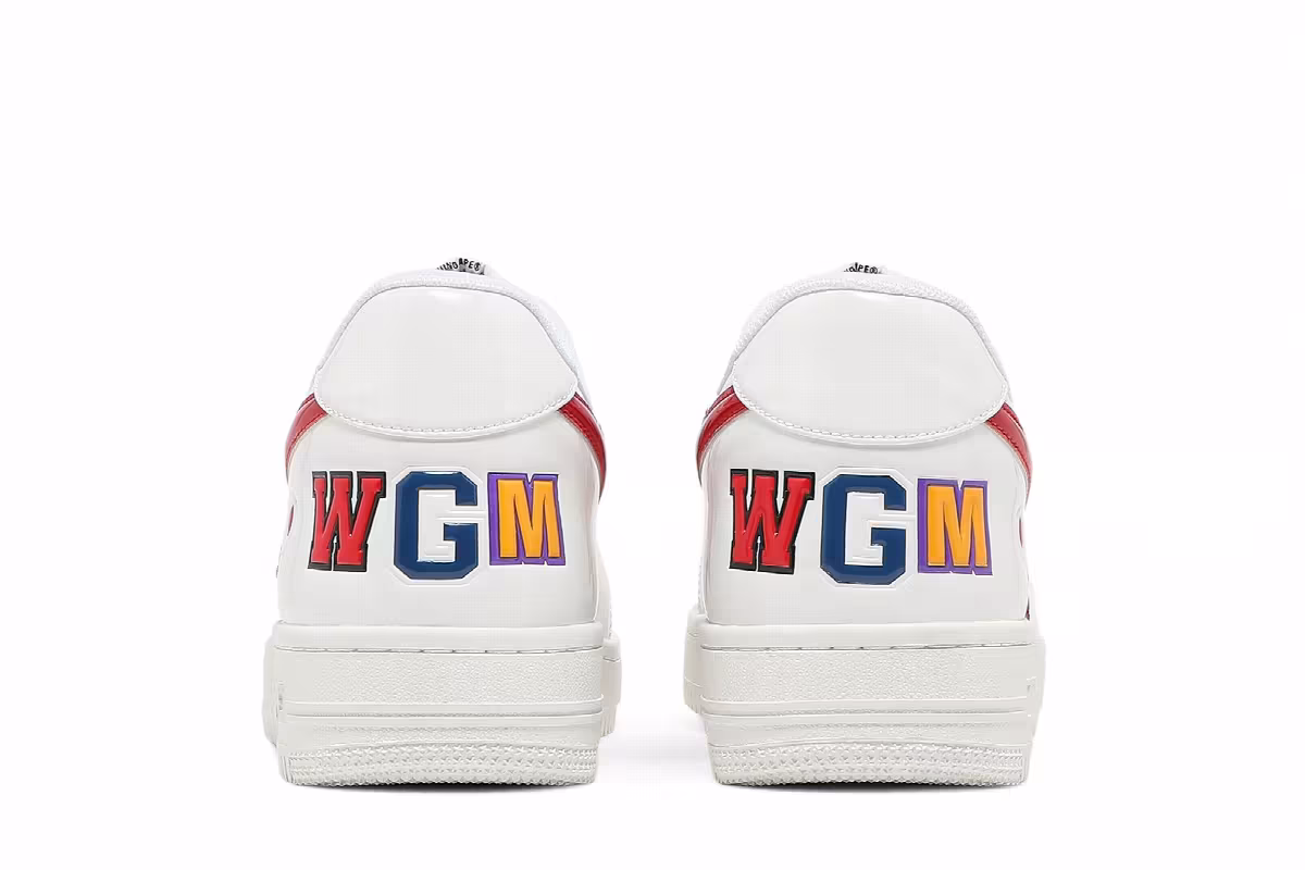 Bapesta Low M2 Shark Face - White, view 7