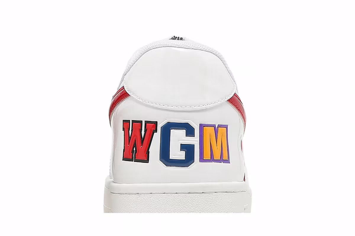 Bapesta Low M2 Shark Face - White, view 8