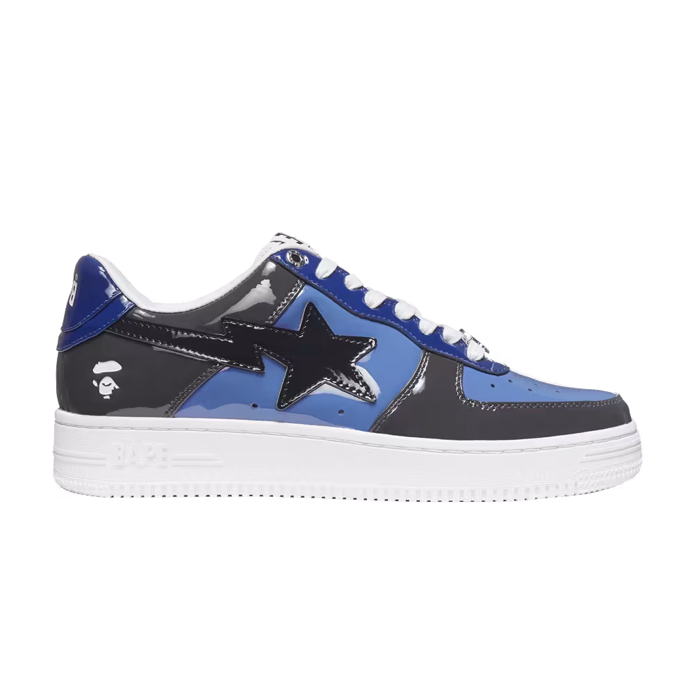 Bapesta Low M1 Color Camo Combo - Navy